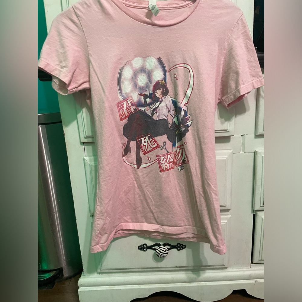 Pink Yosano Akiko Anime Bungou Stray Dogs Shirt